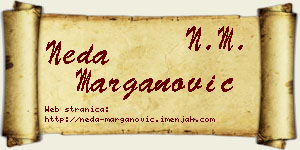 Neda Marganović vizit kartica